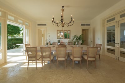 Corales 50 - Golf front villa with ocean view with full staff