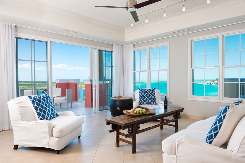 2 BDM Oceanfront Penthouse Suite at Blue Haven Resort