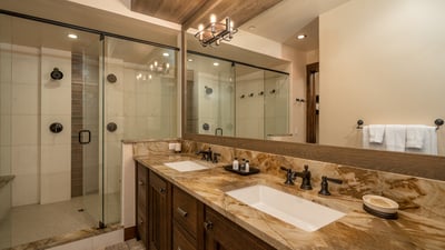 King suite on lower level ensuite