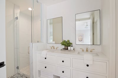 Guest Bedroom 2 ensuite with double vanities