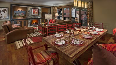 Dining area and great room has an open floor plan