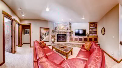 Lower level family room