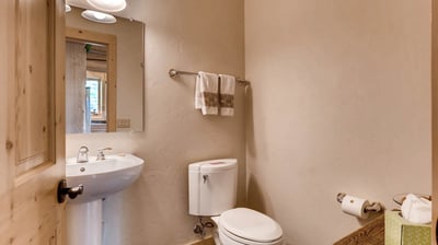 Main floor powder room