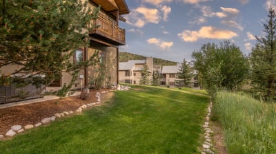 Spacious backyard for family fun