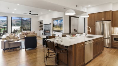 Open concept main room