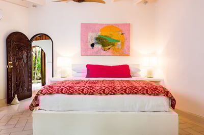 Escape to the cozy comforts of Bedroom #2 – your perfect home away from home.