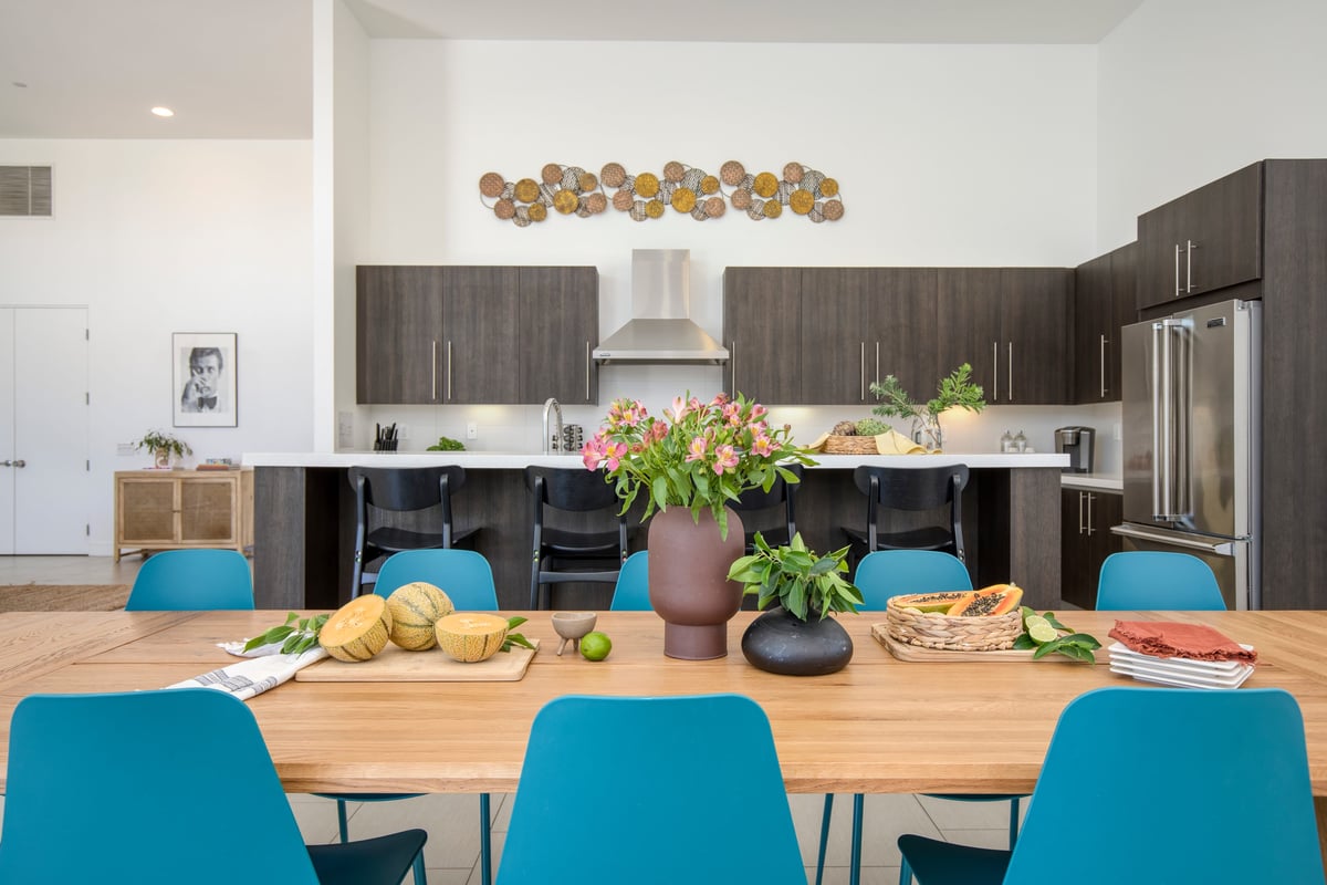 Green and Palm Oasis