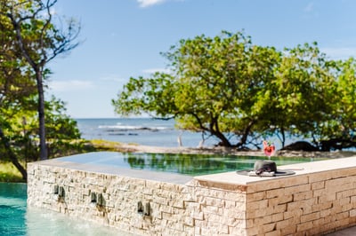The only thing better than a private jacuzzi is private jacuzzi with a view.