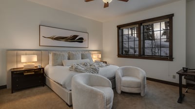 Lower level king suite