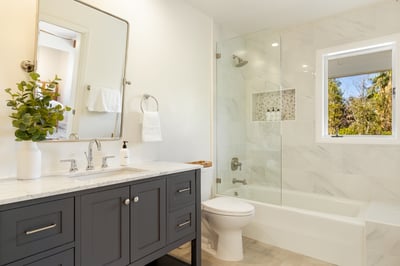 Iron and Copper's shared bathroom