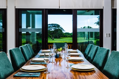 Make memories around our big dining table!