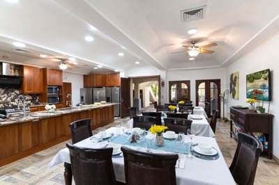 Savor the flavors in a space designed for good company.