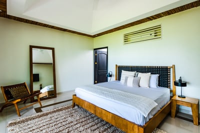 Master Bedroom #5 with everything you need - walk-in closet & ensuite!