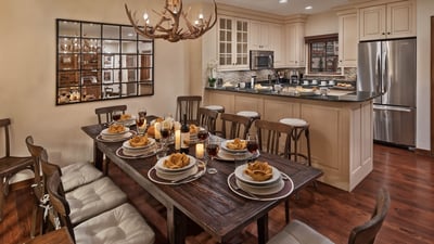 Dining Area and Kitchen