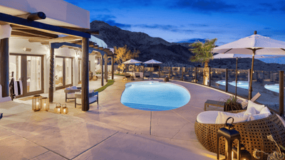 Expansive mountain views