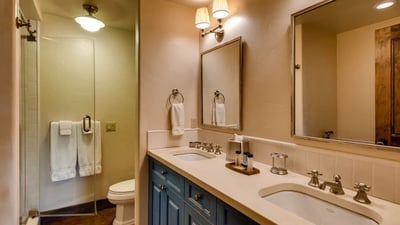 Apartment level bathroom