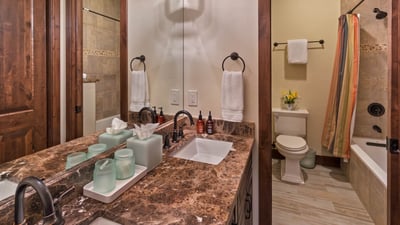Bunkroom bathroom