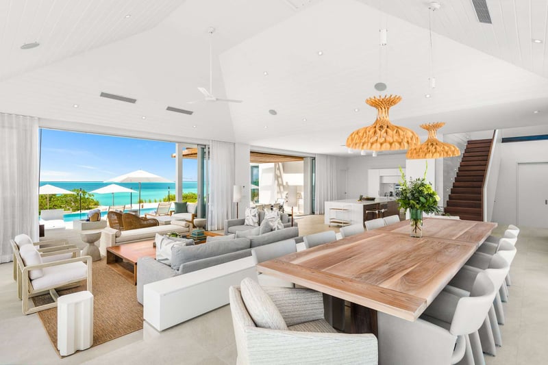 Beach Enclave Grace Bay 5 BDM Beachfront Villa