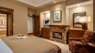 Primary Bedroom with Fireplace