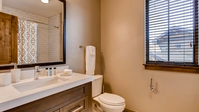 Upper level hall bath