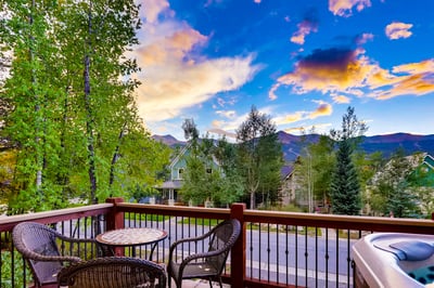 Deck with great views