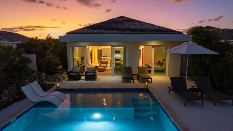 Two Bedroom Beachfront Villa Deluxe