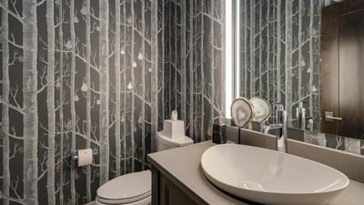 Powder bathroom