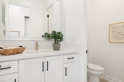 Half bath for guests