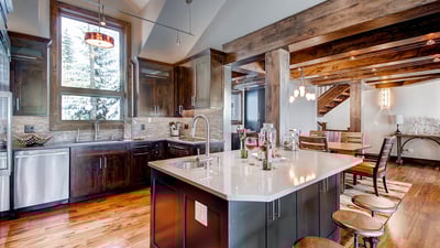 Gourmet kitchen