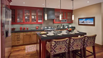 Gourmet kitchen
