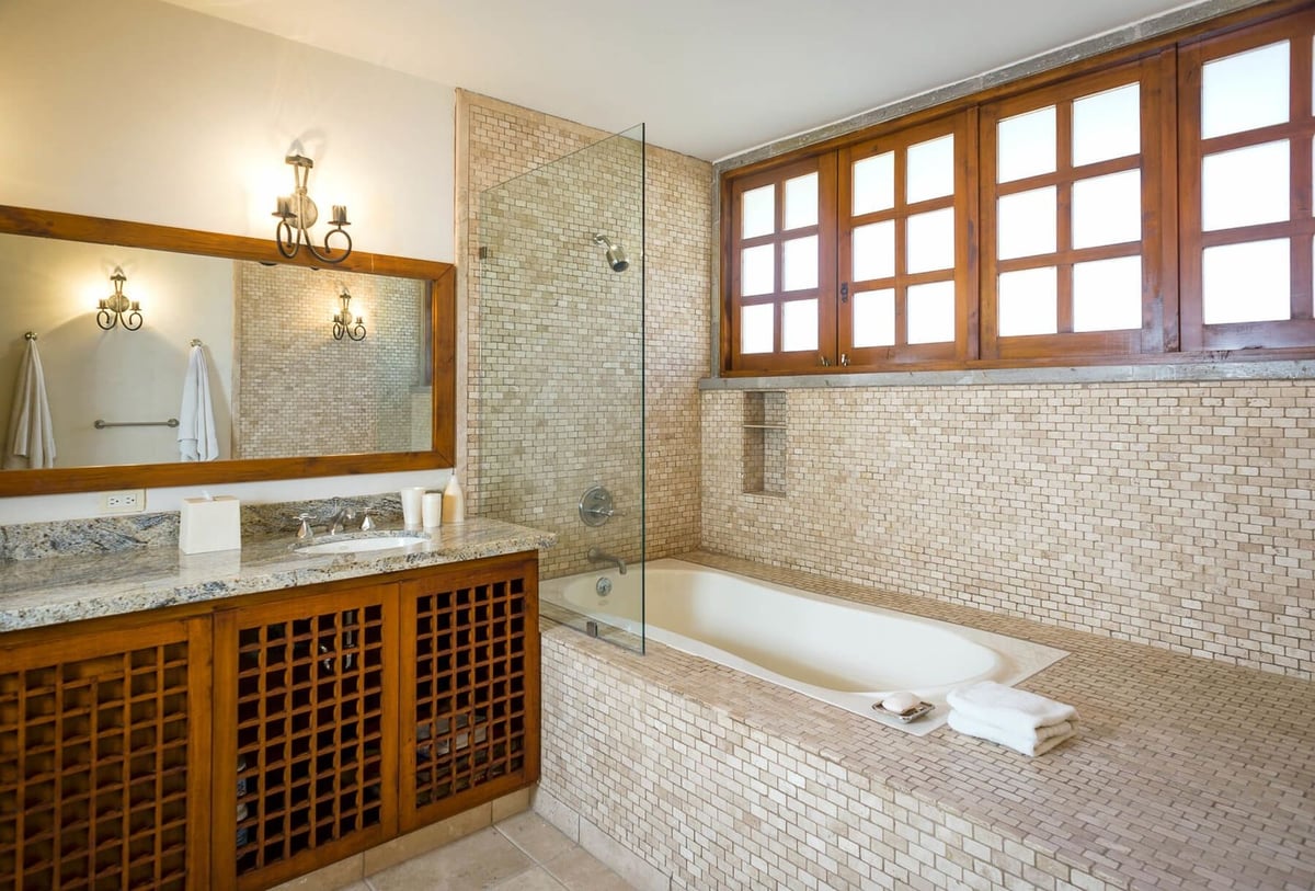 All the spa-like bathrooms allow each guest to experience the utmost luxury that Casa Tita has to of - Image 23