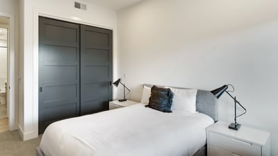 King suite with closet