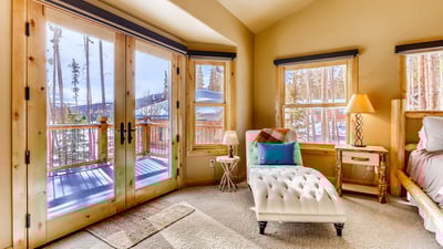 Deck access from King Suite
