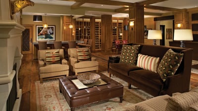 Owners wine room