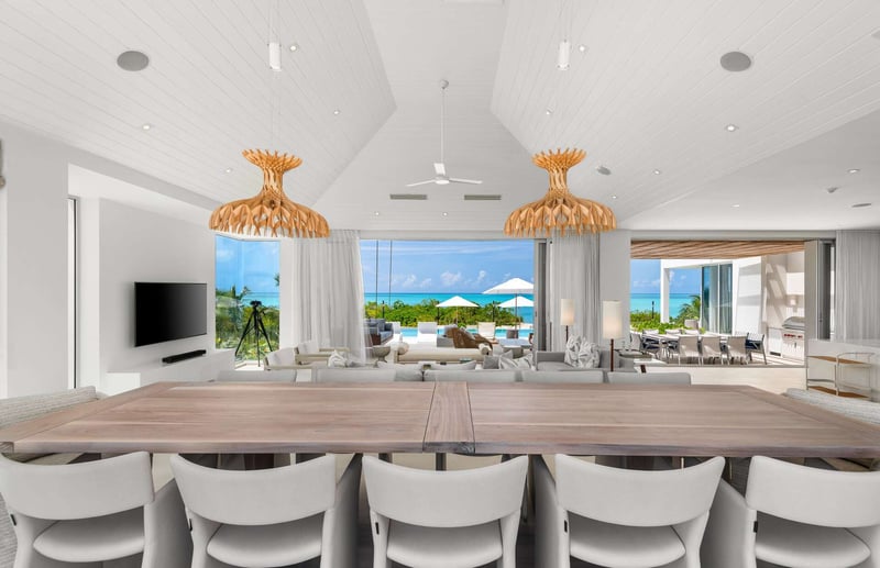 Beach Enclave Grace Bay 5 BDM Beachfront Villa