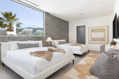 Guest bedroom 2 with two king beds and en suite bathroom