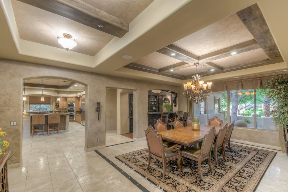 Spacious Dining Area in our Scottsdale AZ Vacation Home Rental - Image 32