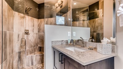 King suite on lower level ensuite