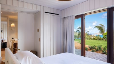 Bedroom 7: Located on the garden level. King size bed, air conditioning, HD-TV, Dish Netwo