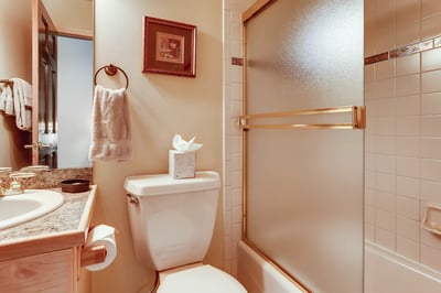 Upper level hall bath