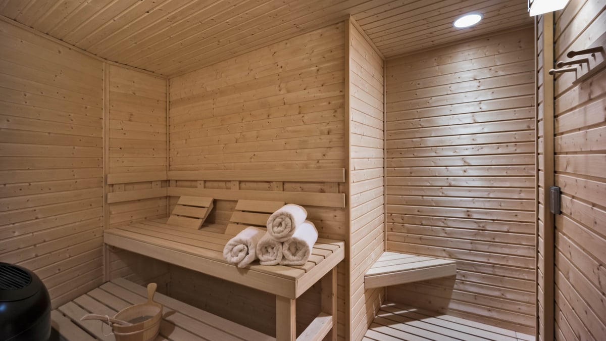Private sauna, lower level - Image 23