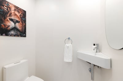 Half bath for guests