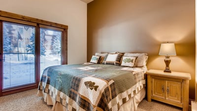 King suite on main level