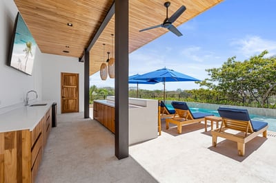 Main House Outdoor Kitchen Area