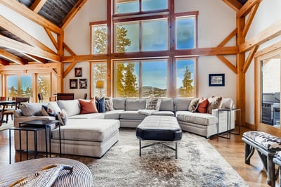 Enjoy the views from the great room