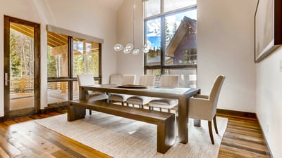 Elegant dining area