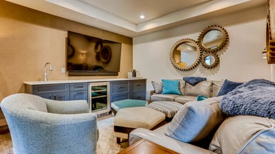 Lower level family room