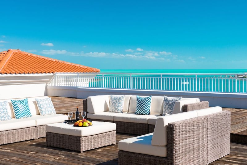 2 BDM Oceanfront Penthouse Suite at Blue Haven Resort