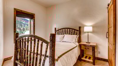 Apartment lower level, Queen bedroom
