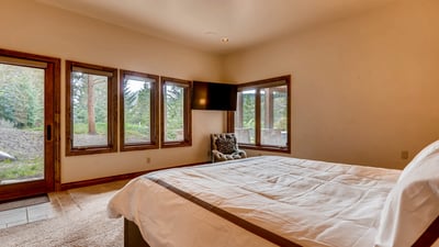 King Bedroom on lower level